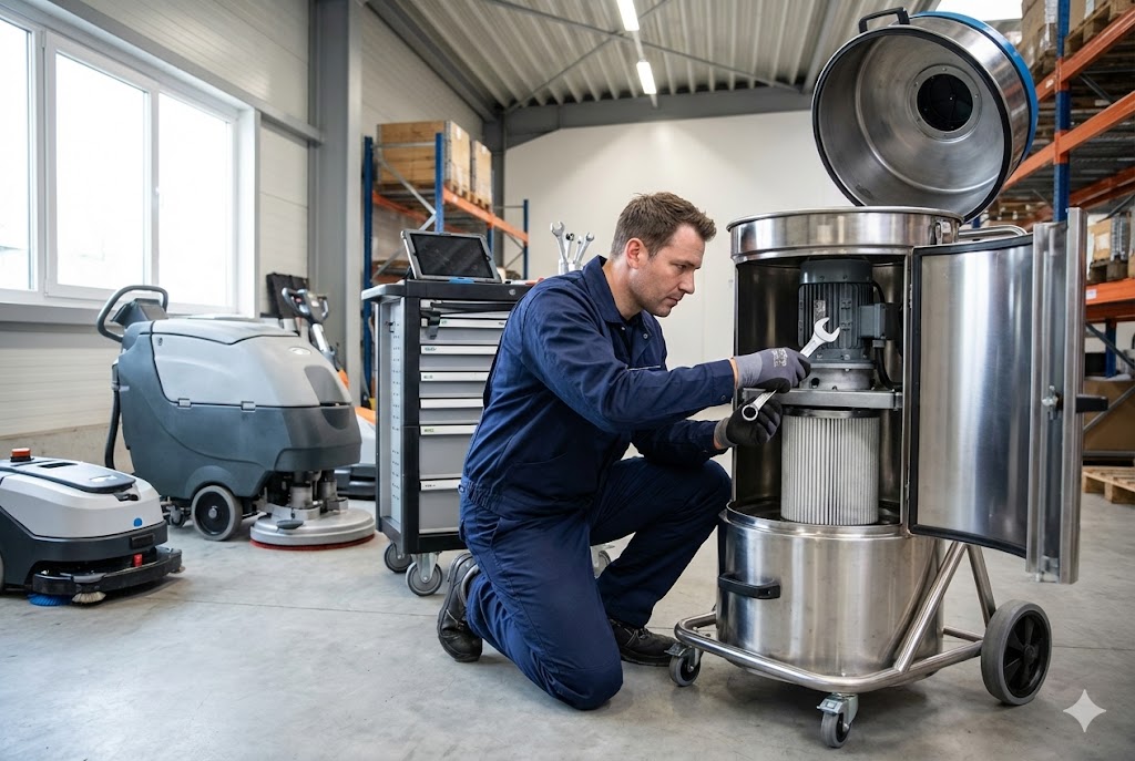 Endüstriyel Temizlik Cihazları Servisi